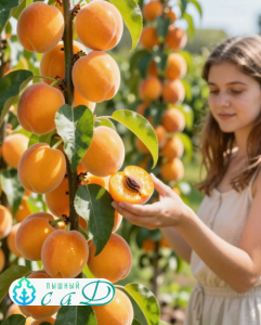 Абрикос колоновидный "ПРИНЦ МАРТ" позднего срока созревания (самоплодный)